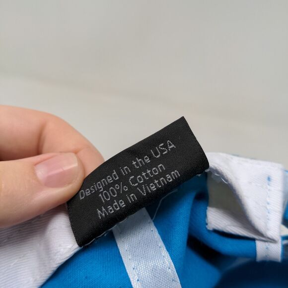 Arakawa Men's Strapback Hat CPSA Blue Adjustable Embroidered Logo - Picture 12 of 12